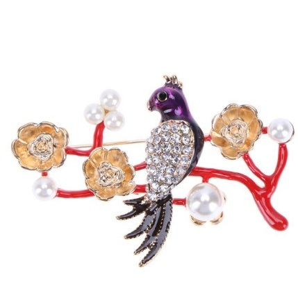 Ivy Charm Brooch