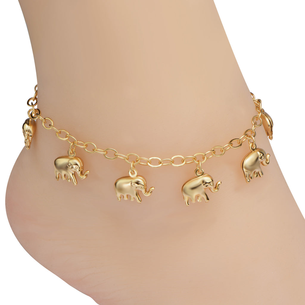Sapphire Shine Anklet