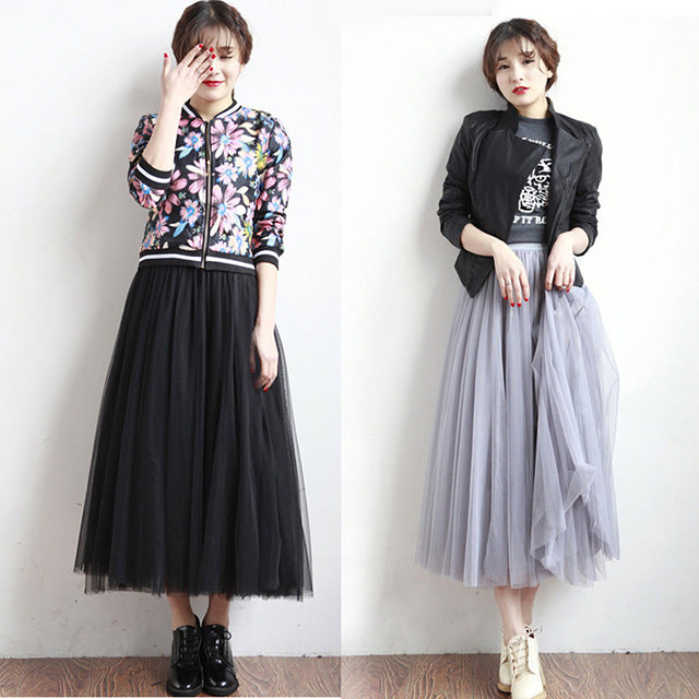 Velvet Flow Skirt