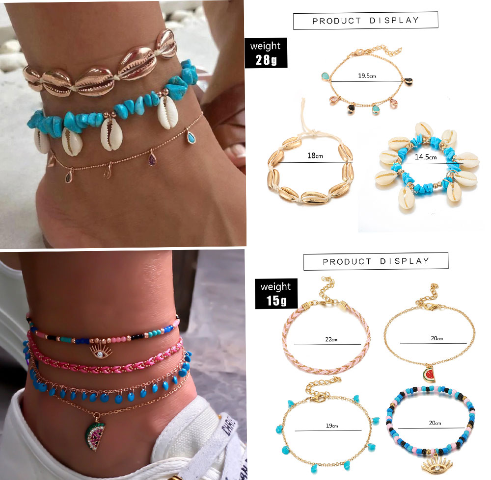 Sunset Shine Anklet