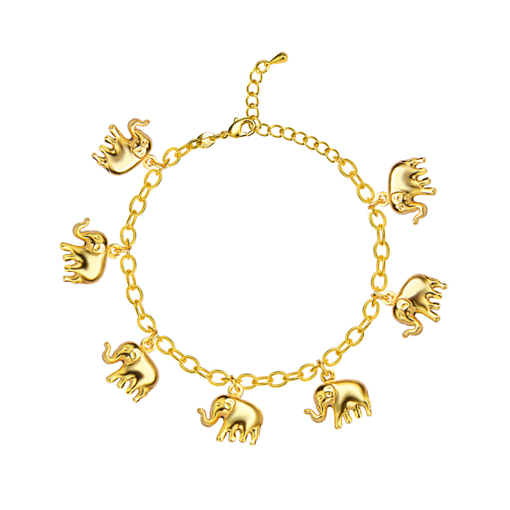 Sapphire Shine Anklet