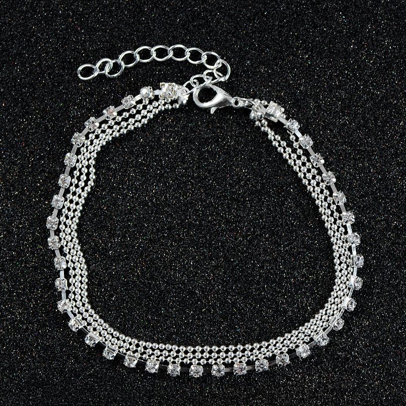 Rosy Glow Anklet