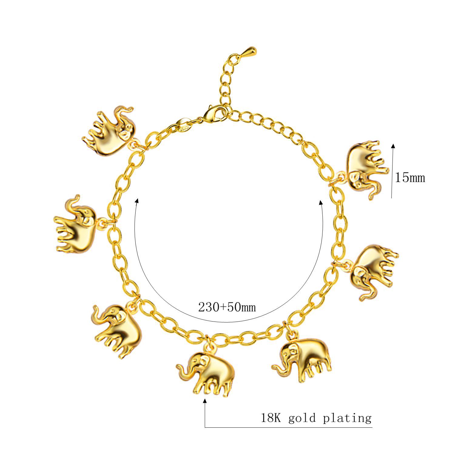 Sapphire Shine Anklet