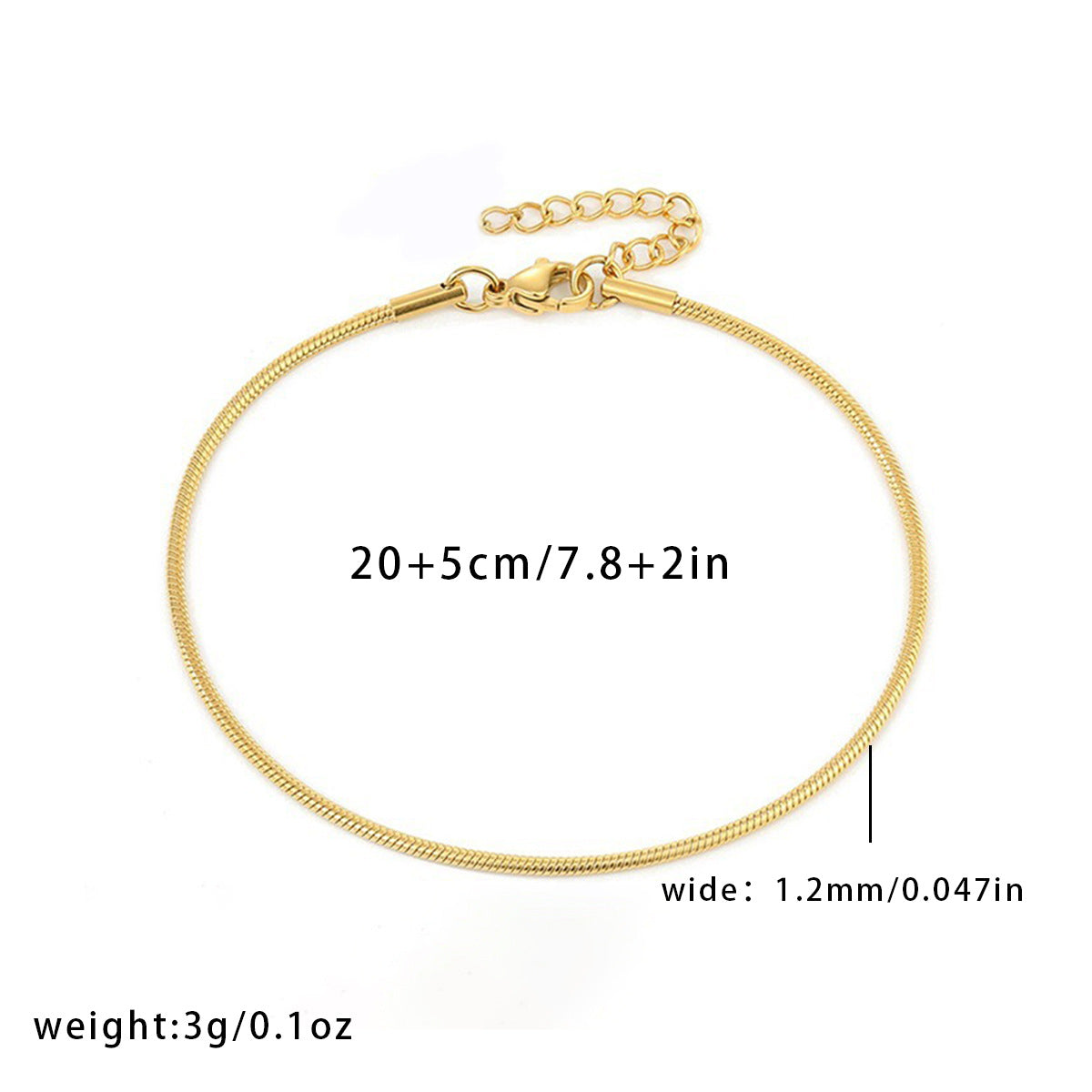 Rosy Anklet