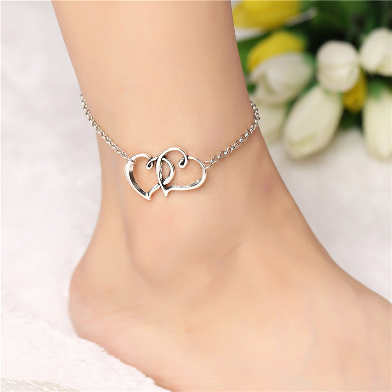 Ruby Glow Anklet