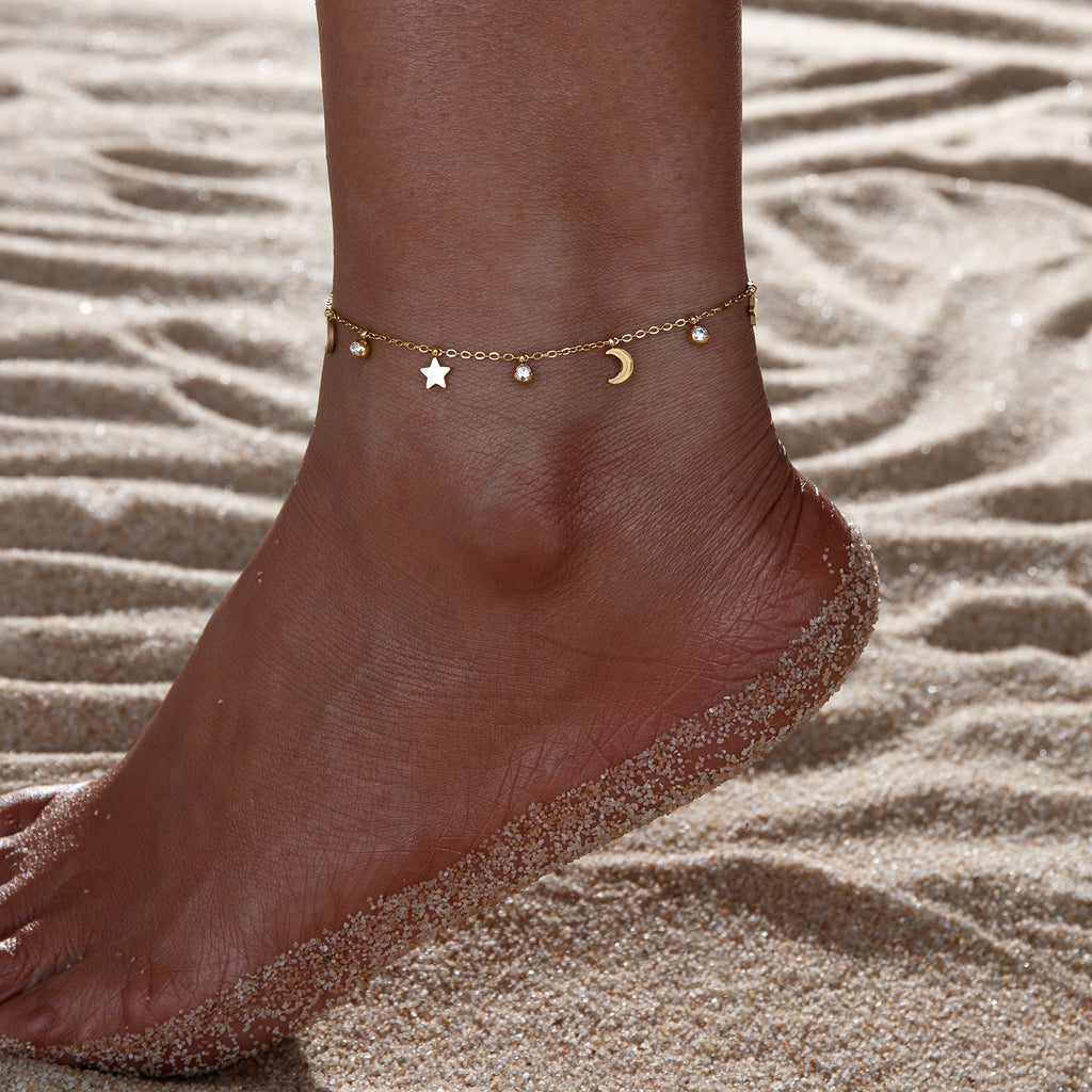 Opal Anklet
