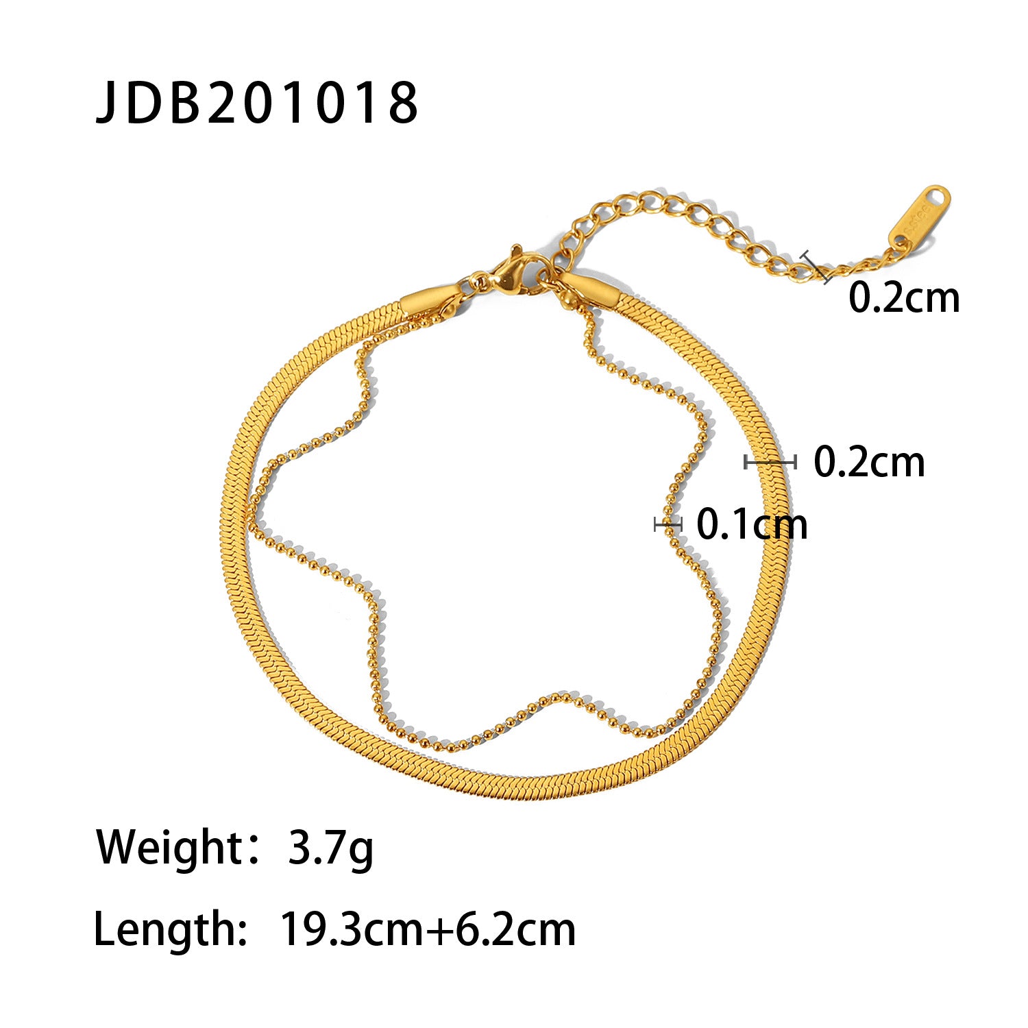Tropical Charm Anklet
